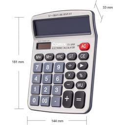 Calculator Comix 12 Digits Grey Cs-3282 - Image 3