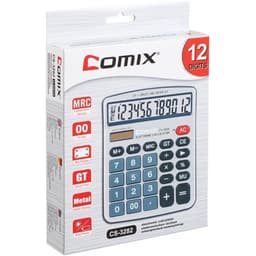 Calculator Comix 12 Digits Grey Cs-3282 - Image 7