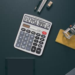 Calculator Comix 12 Digits Grey Cs-3282 - Image 6