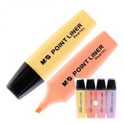 Highlighter M&G 4/Pack Pastel Assorted Ahm21580 - Image 1