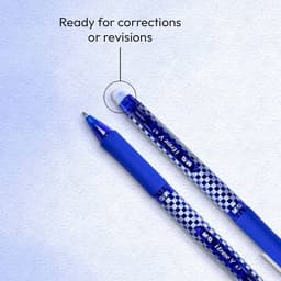 Pen Gel Erasable M&G Ierase Ergo 0.7Mm 3/Pack Blue - Image 2