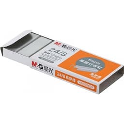 Staples M&G 24/08 1000/Pack Silver - Image 2