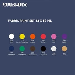 Fabric Paint Phoenix 59Ml 12/Pack - Image 2