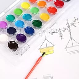 Watercolor Paint M&G 24/Pack - Image 2