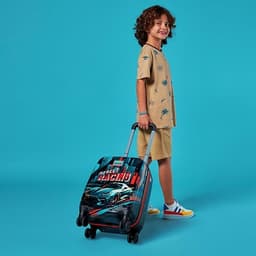 Luggage Bag  Street Racing Coral High Small - Image 6