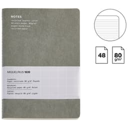 Notebook Mr Back To Basics A5 Ruled Black 8214 - Image 3