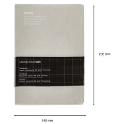 Notebook Mr Back To Basics A5 Dotted Grey 8212 - Image 2