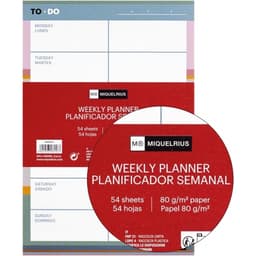 Planner Mr To Do Weekly A5 Horizontal 28156 - Image 2