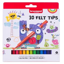 Felt tip set Bruynzeel | 30 colours - Image 1
