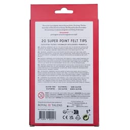 Super Point felt tip set Bruynzeel  | 20 colours - Image 3