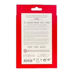 Bruynzeel Super Point felt tip set | 12 colours - Image 3
