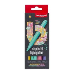 Highlighter Bruynzeel set pastel | 4 colours - Image 1