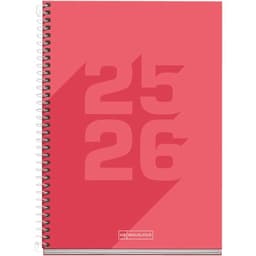 Diary 2025-2026 Mr Basic Coral - Image 1