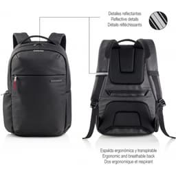 Laptop backpack Mr Bag To Work 22L Large Black - Image 3