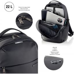 Laptop backpack Mr Bag To Work 22L Large Black - Image 4