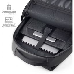 Laptop backpack Mr Bag To Work 22L Large Black - Image 8