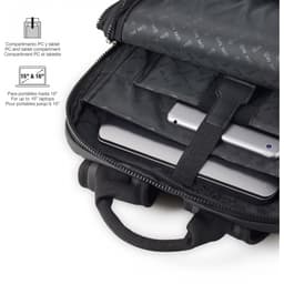 Laptop Backpack Mr Bag To Work 13L Large Black - Image 5