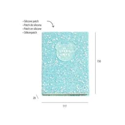 Notebook Mr Back To Fun Shiny Plain Blue - Image 4