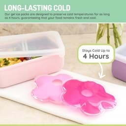 Melii Gel Ice Pack - 2 Pack FLOWERS - Image 4