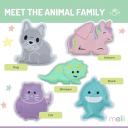 Melii Gel Ice Pack - 2 Pack DINO/SHARK - Image 5