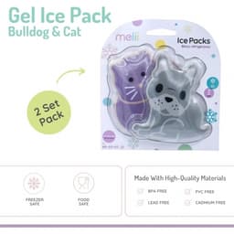 Melii Gel Ice Pack - 2 Pack UNICORN/CAT - Image 2