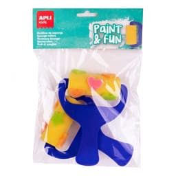 Brush Foam Roll 2/Pack - Apli - Image 2