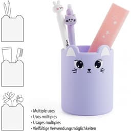 Kitten Silicone Mr Pen Holder - Image 3