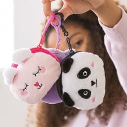 Fluffy Panda Coin Purse Mr - Image 5