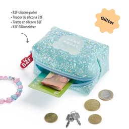 Shinny Coin Purse Mr Back 2 Fun Blue - Image 3