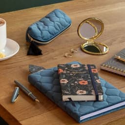 Coin Purse Mr British Bloom Velvet Blue - Image 4
