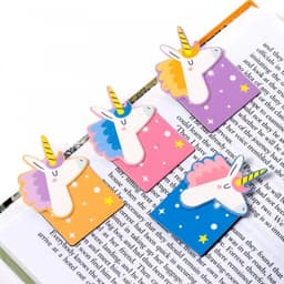 Bookmark Magnet Unicorn Book17 - Image 3