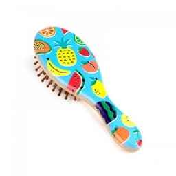 Hair Brush Summer Fruits Bamboo Bru37 - Image 3