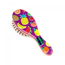 Hair Brush Summer Fruits Bamboo Bru37 - Image 4
