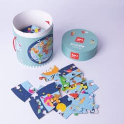 Worldmap Puzzle Circular - Apli - Image 3