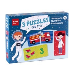 Puzzle 3 In 1 Games In The City - Apli - Image 1