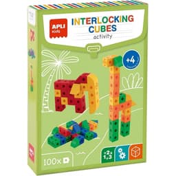 Interloking Cubes Building Game - Apli - Image 1