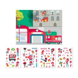 Sticker Magic Stickers Fire Station 50/Pack - Apli - Image 2
