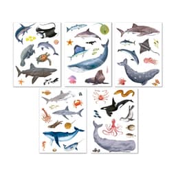 Marine Creature Sticker Realistic - Apli - Image 2