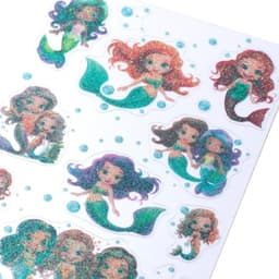 Mermaid Foil Glittery  - Stickers Herma - Image 2