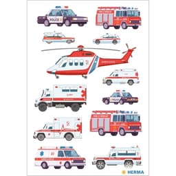 Blue Light Vehicles - Sticker Herma - Image 2