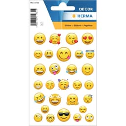 Lovely Emojis - Sticker Herma - Image 1