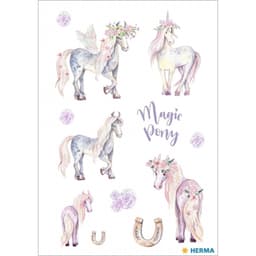 Magic Pony Glittery - Sticker Herma - Image 2