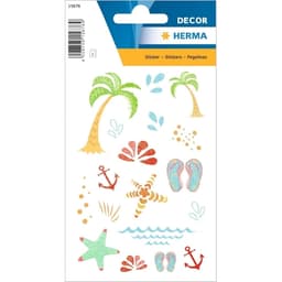 On The Beach Glittery - Sticker Herma - Image 1