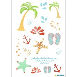 On The Beach Glittery - Sticker Herma - Image 2