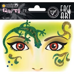 Gecko - Face Art Herma - Image 1