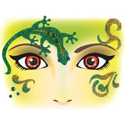 Gecko - Face Art Herma - Image 2