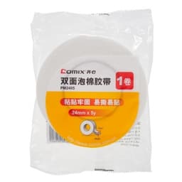 Tape Double Sided Comix 24Mmx4.5M Foam Pm2405 - Image 1