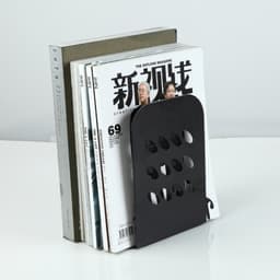 Book End Comix 21Cm 2Pcs Black B2164 - Image 3
