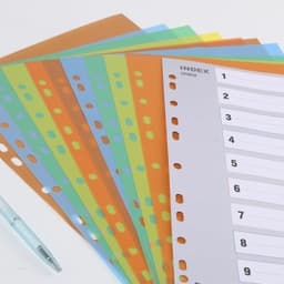 Divider Comix A4 Pp 1-10 10Tabs Assorted Ix902 - Image 3