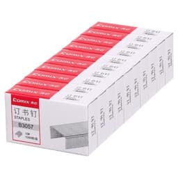 Staples Comix N.10 1000/Pack Silver B3057 - Image 2